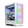 AWD IT ANPX White AMD Ryzen 7 7800X3D RTX 4080 Super 32GB 2TB Liquid Cooled Windows 11 Gaming PC