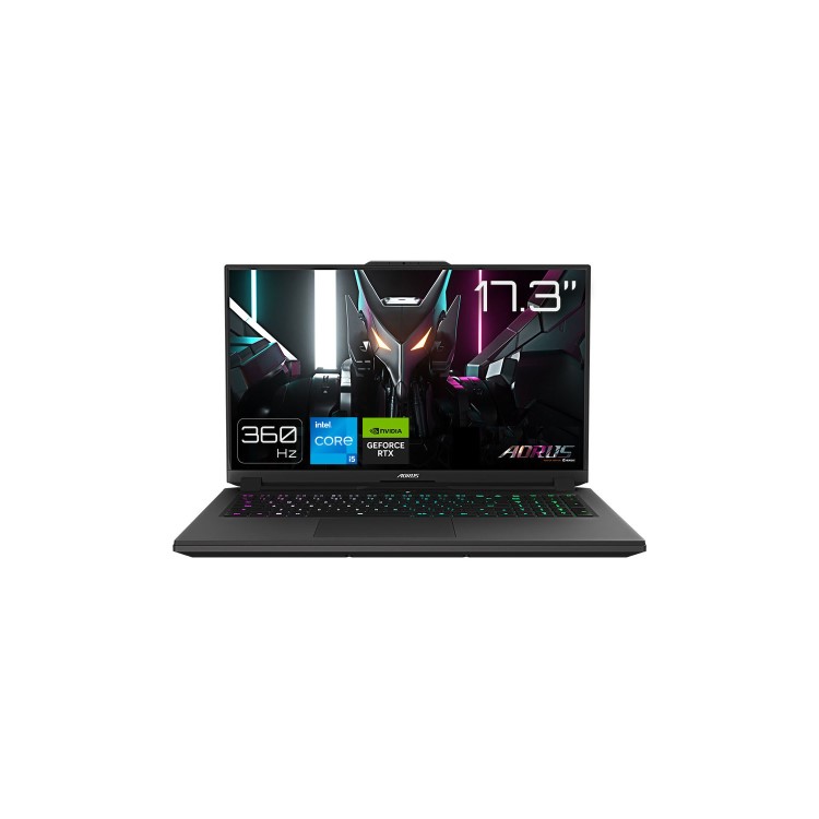 GIGABYTE AORUS 7 Intel Core i5 16GB RAM 512GB SSD RTX 4060 360Hz 17.3 Inch FHD Windows 11 Gaming Laptop