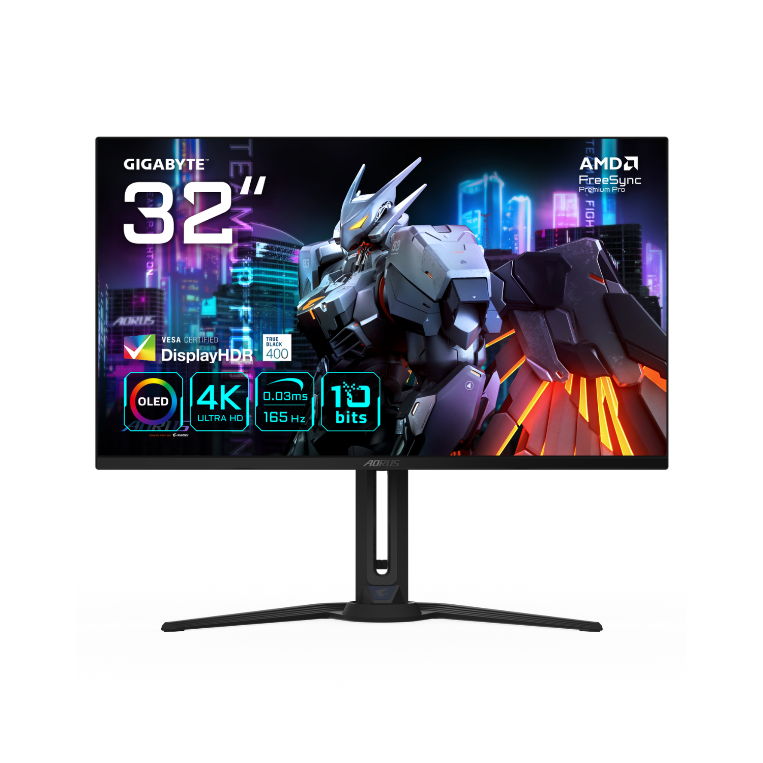 AORUS FO32U 32 OLED 4K UHD 165Hz 0.03ms Gaming Monitor
