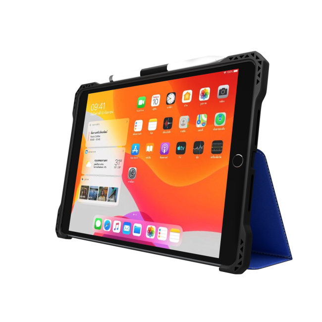 Max Case Extreme Folio-X for iPad 7 10.2" 2019 in Blue