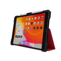 Max Case Extreme Folio-X for iPad 7 10.2" 2019 in Red