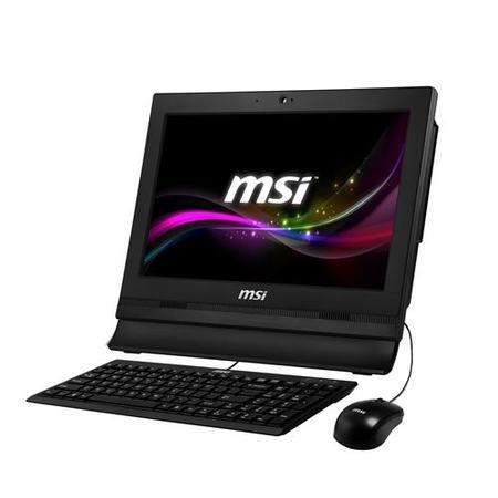MSI AP1622-048XEU 15.6" CEL 1037U 320GB 2GB Touch Black No O/S All In One