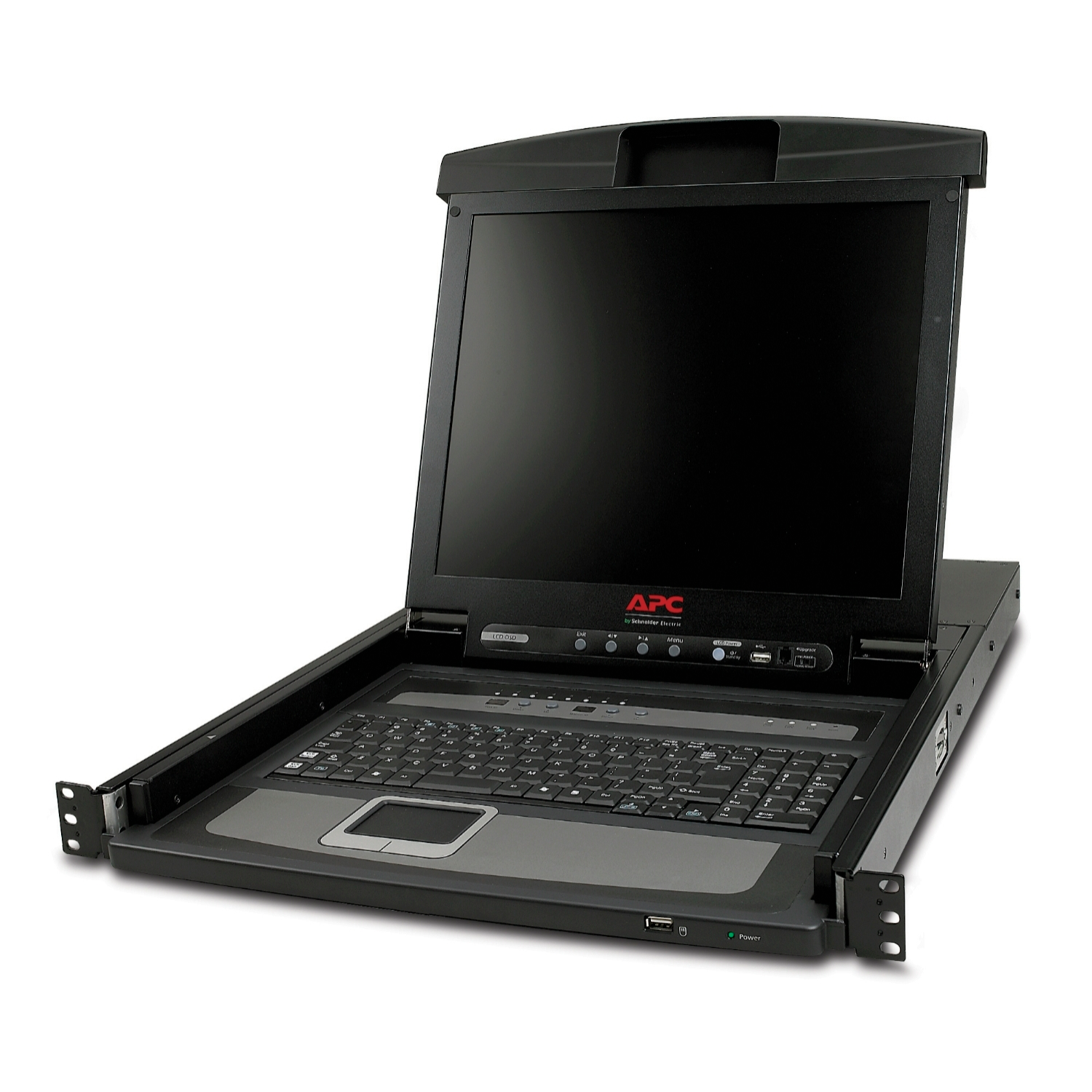 17 Rack LCD Console 8 port KVM