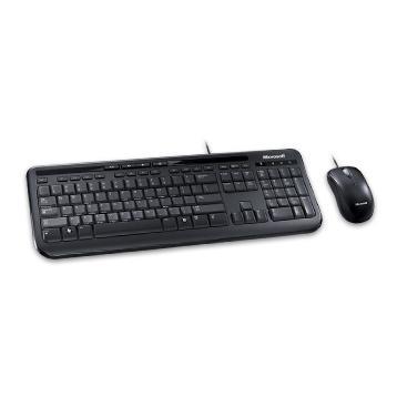 GRADE A1 - Microsoft 600 USB Wired Keyboard and Mouse