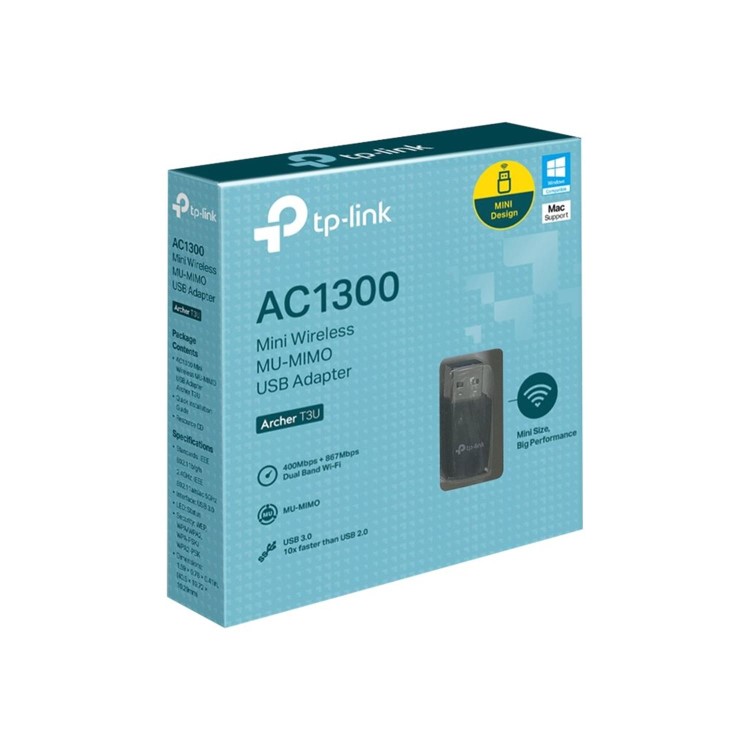 TP-Link Archer T3U AC1300 Wireless Dual Band USB Adapter