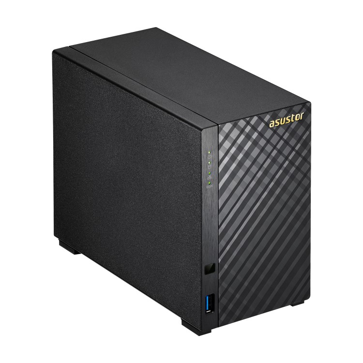 Asustor 2 Bay 512MB Diskless Desktop NAS