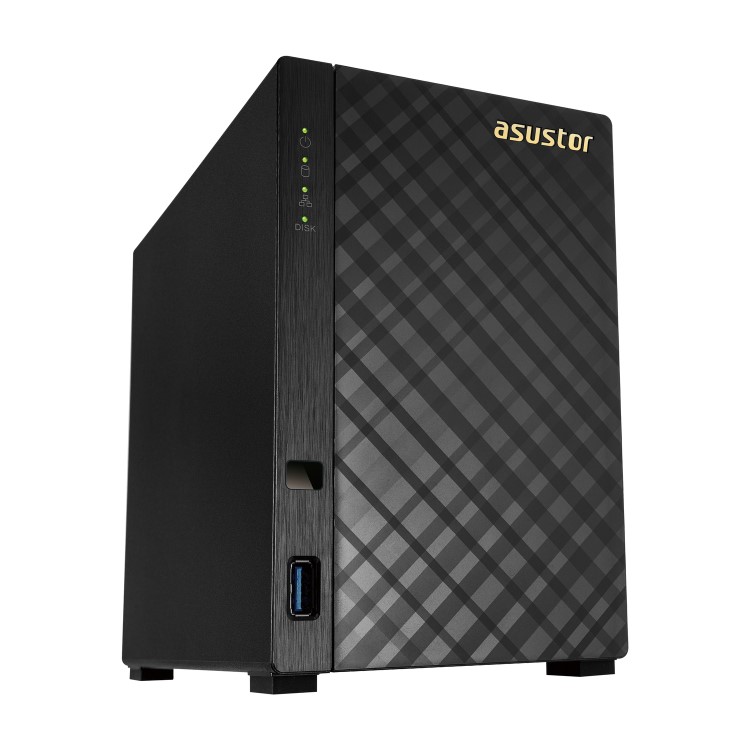 Asustor 2 Bay 512MB Diskless Desktop NAS
