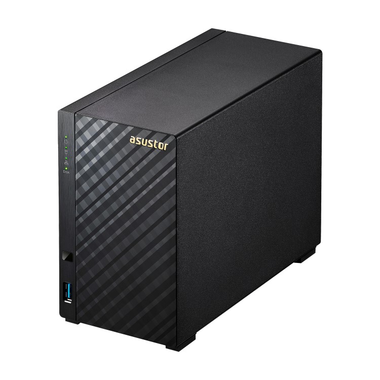 Asustor 2 Bay 512MB Diskless Desktop NAS