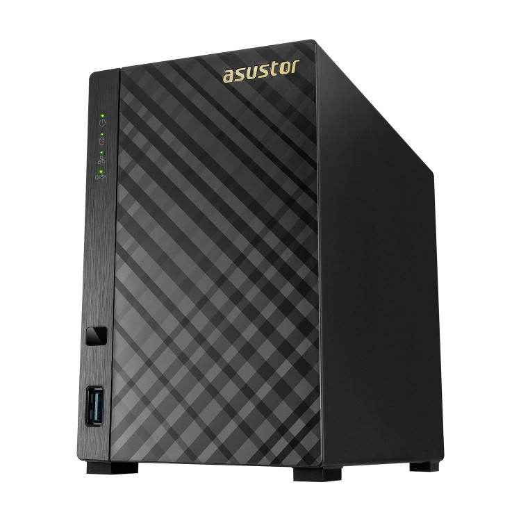 Asustor 2 Bay 2GB Diskless Desktop NAS