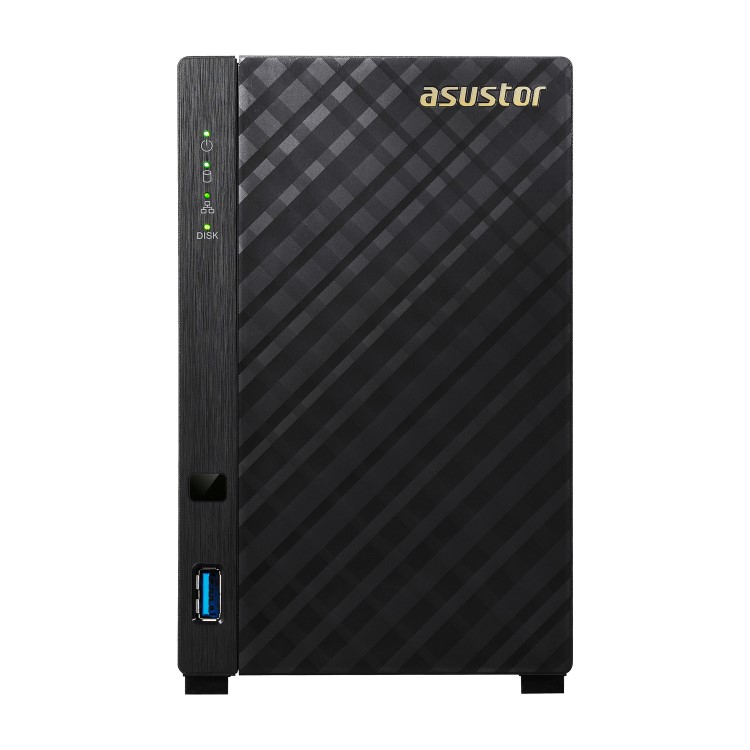 Asustor 2 Bay 2GB Diskless Desktop NAS