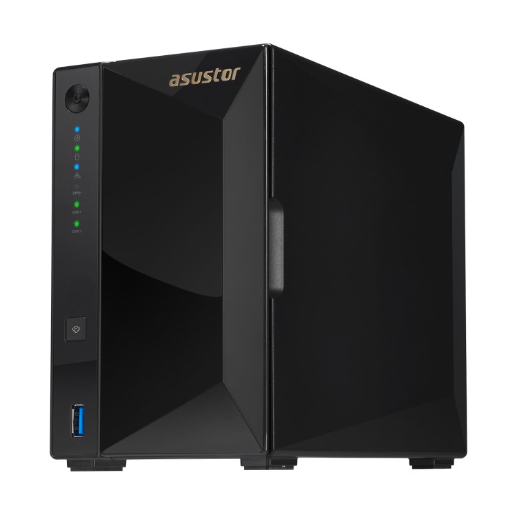 Asustor 2 Bay 2GB Diskless Desktop NAS