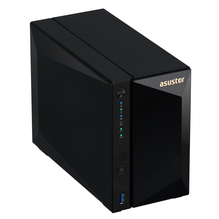 Asustor 2 Bay 2GB Diskless Desktop NAS