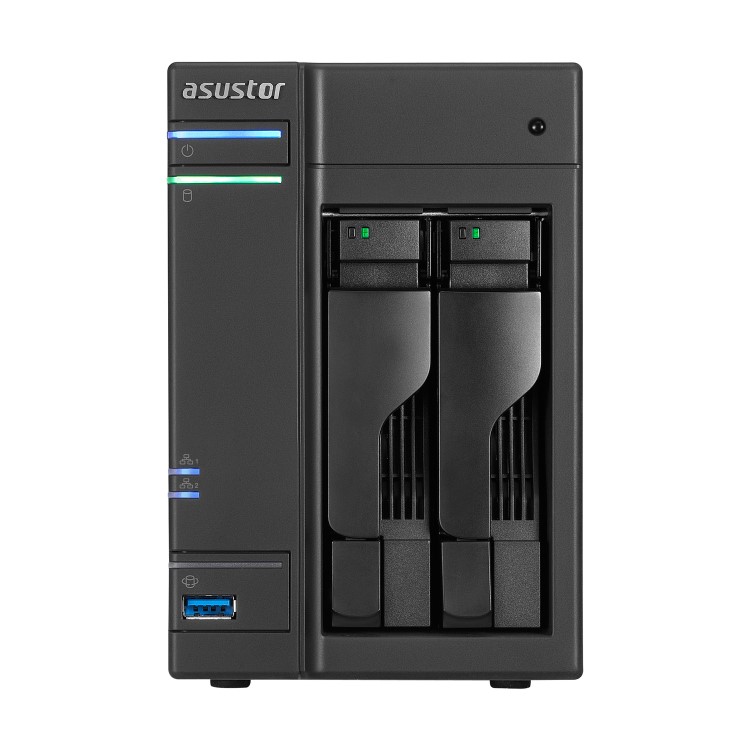 Asustor 2 Bay 2GB Diskless Desktop NAS