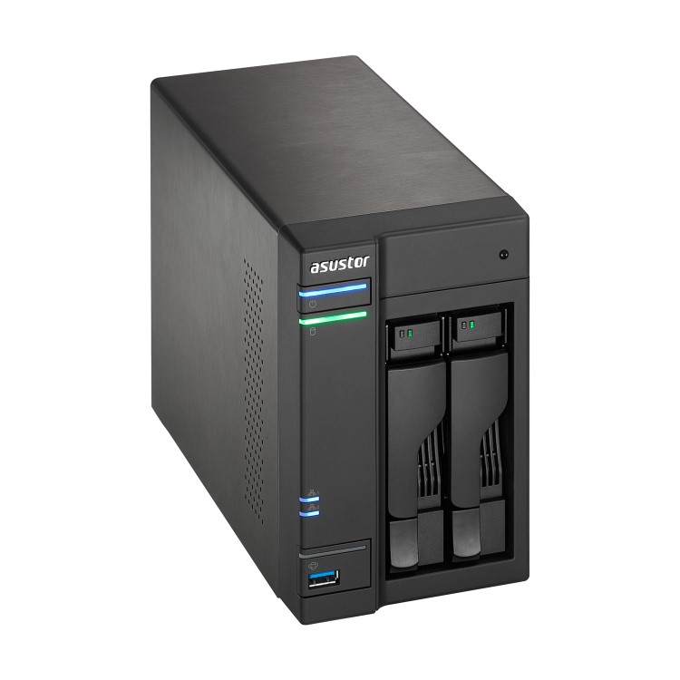 Asustor 2 Bay 2GB Diskless Desktop NAS