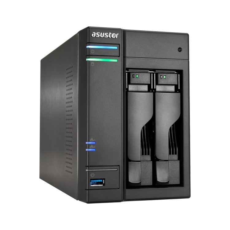 Asustor 2 Bay 2GB Diskless Desktop NAS