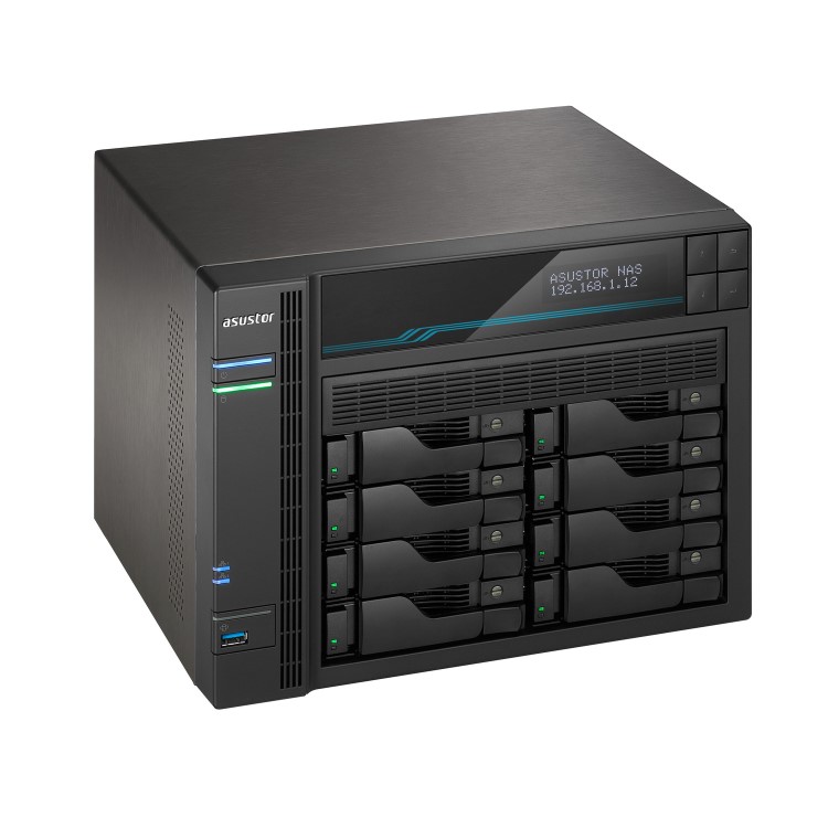 Asustor Lockerstor 8 - 8 Bay 8GB Diskless Desktop NAS