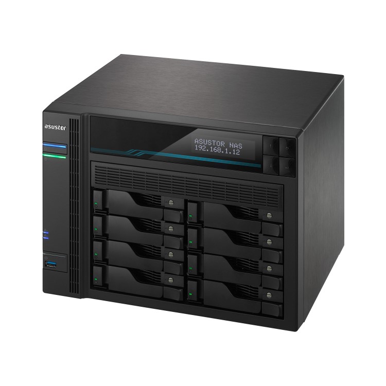 Asustor Lockerstor 8 - 8 Bay 8GB Diskless Desktop NAS