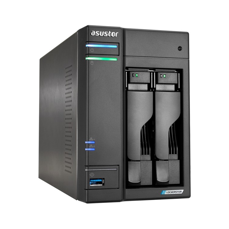 Asustor Lockerstor 2 - 2 Bay 4GB Diskless Desktop NAS