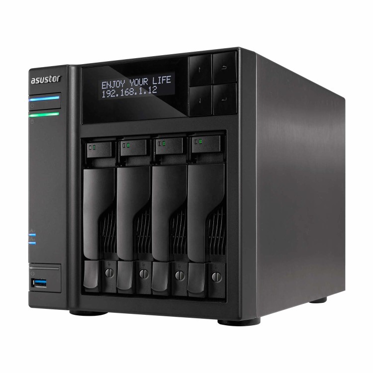 Asustor Lockerstor 4 Bay 4GB Diskless Desktop NAS 