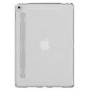 SwitchEasy CoverBuddy Hard Back Cover with Pencil Holder for iPad Pro 9.7 in Translucent Clear