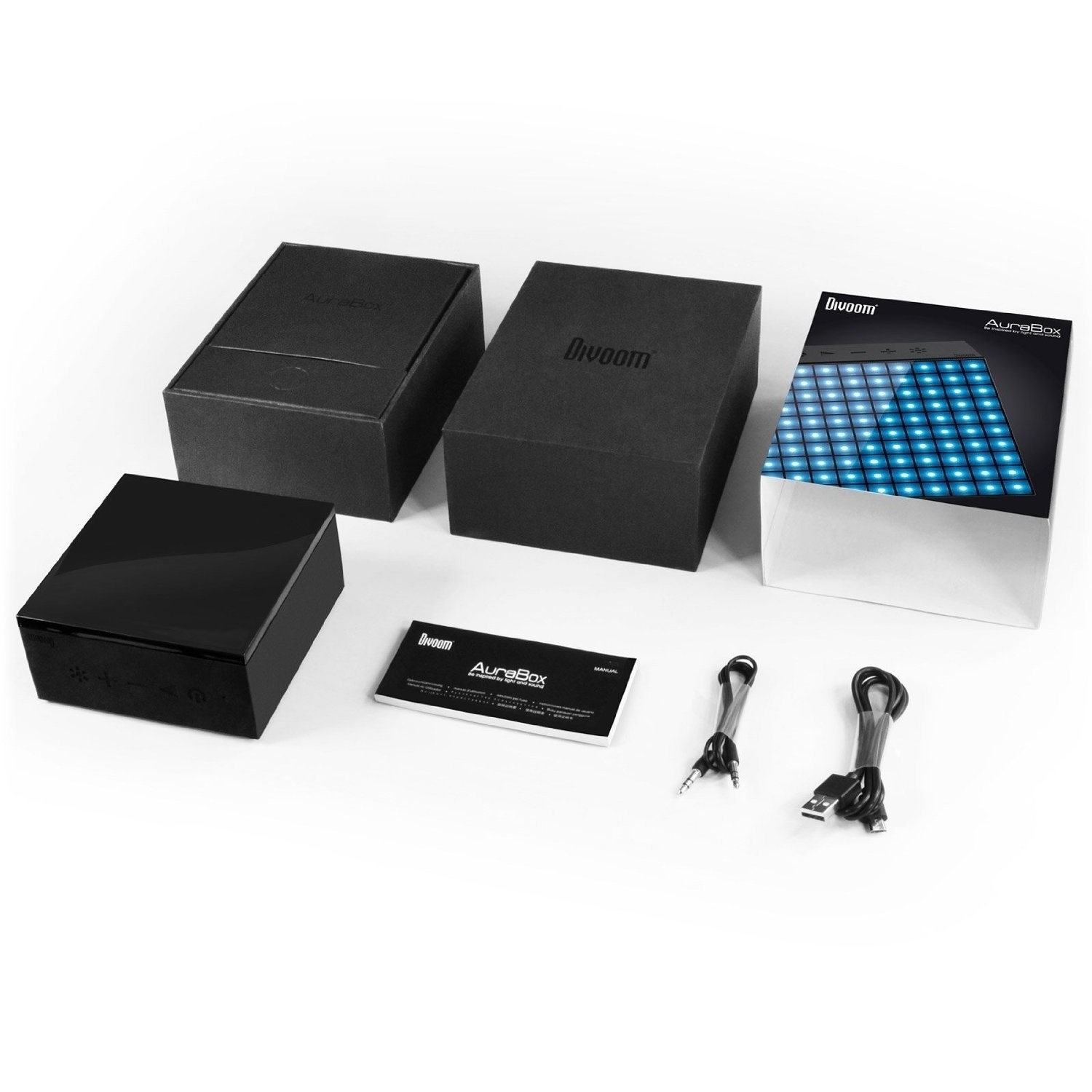 Divoom AuraBox LED Pixel Art Bluetooth Speaker Laptops Direct
