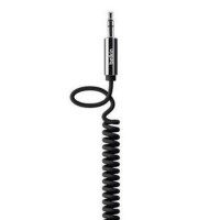 Belkin MIXIT 1.8m  Coiled 3.5mm Aux Cable - Black