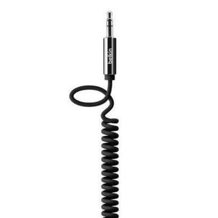 Belkin MIXIT 1.8m  Coiled 3.5mm Aux Cable - Black
