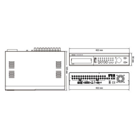 AvTech 16 Channel 960H CCTV Digital Video Recorder with Intelligent Video Analysis