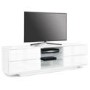 Ex Display - As new but box opened - MDA Designs Avitus TV Cabinet in White High Gloss - up to 65 inch