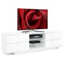 Ex Display - MDA Designs Avitus TV Cabinet in White High Gloss - up to 65 inch