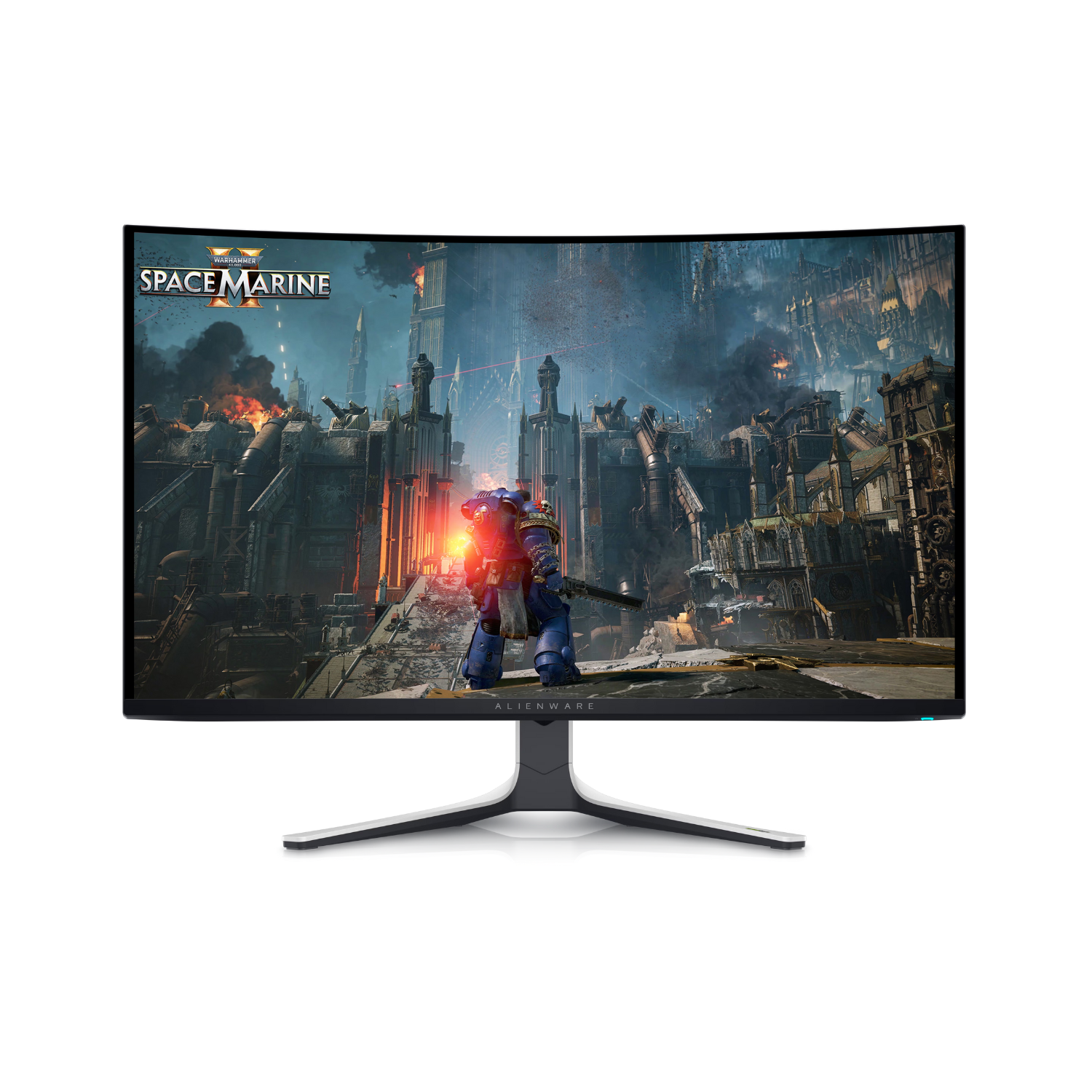 AW3225QF 32 OLED 4K UHD 240Hz 0.03ms Curved USB C Gaming Monitor