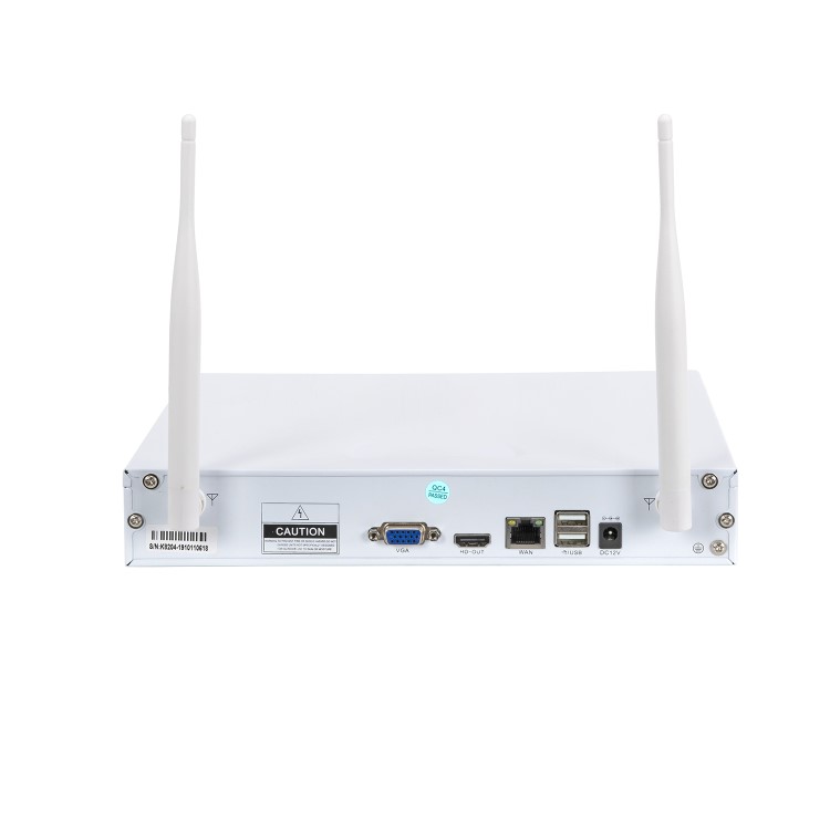 electriQ 4 Camera 1080p HD NVR CCTV System with 1TB HDD