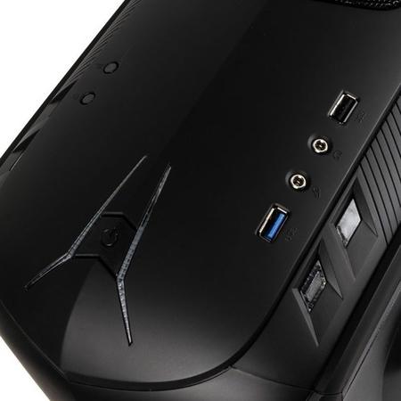 Kolink Aviator M RGB Micro-ATX Gaming Case - Black