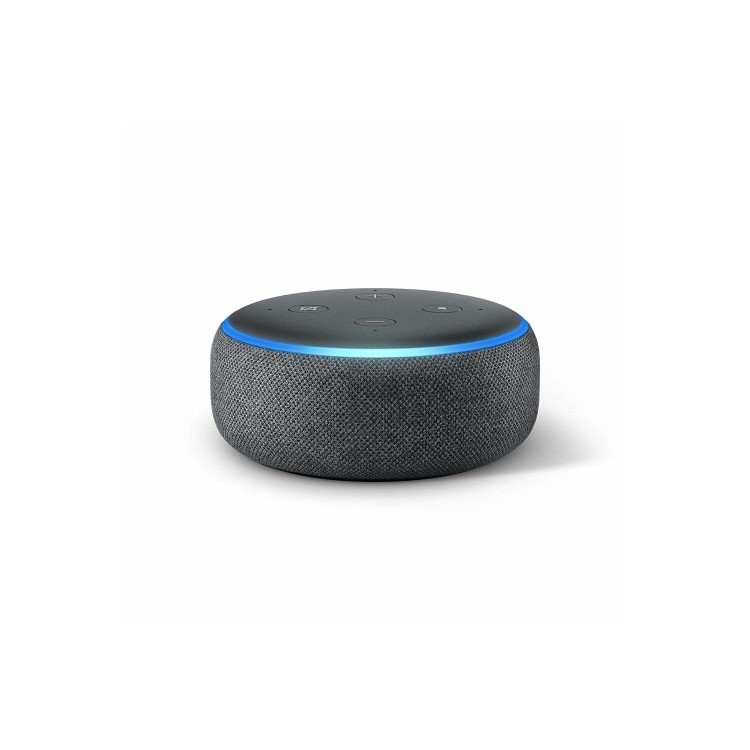 Amazon Echo Dot 3rd Gen - Smart speaker with Alexa - Charcoal Fabric