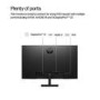 Hewlett Packard HP 322ph - Series 3 Pro - LED monitor - 22" 21.5" viewable - 1920 x 1080 Full HD 1080p  100 Hz - IPS - 250 cd/m² - 1000_1 - 5 ms - HDMI VGA DisplayPort - speakers - black -