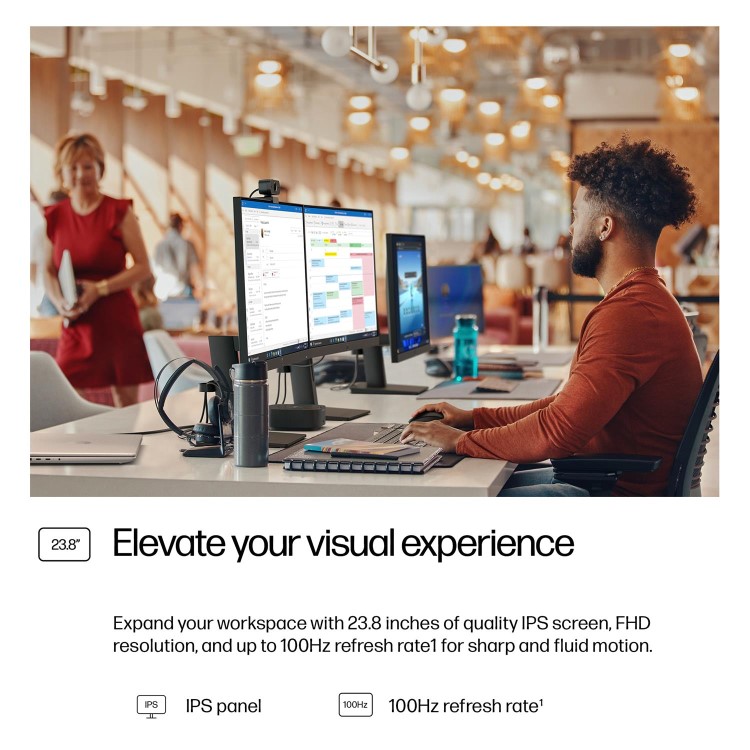 HP Series 3 Pro 324ph 23.8" IPS Full HD 100Hz Monitor