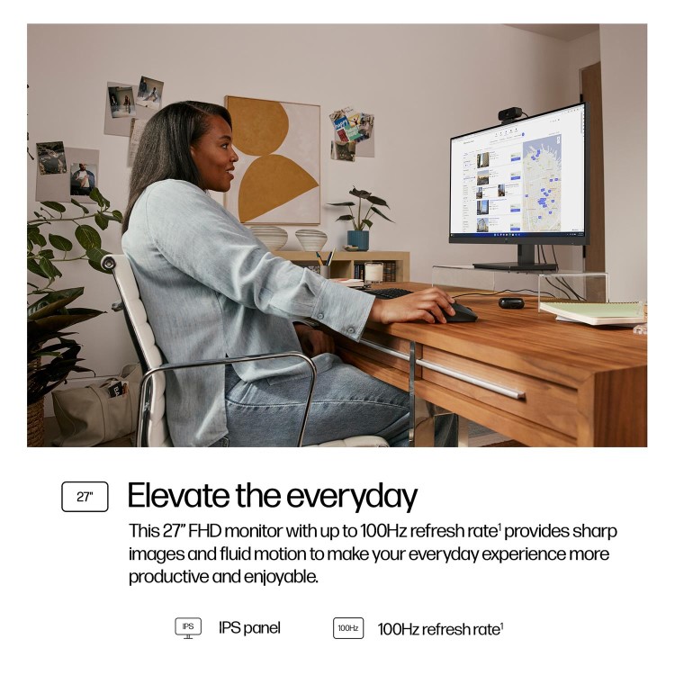 HP Series 3 Pro 327pf 27" IPS Full HD 100Hz Monitor