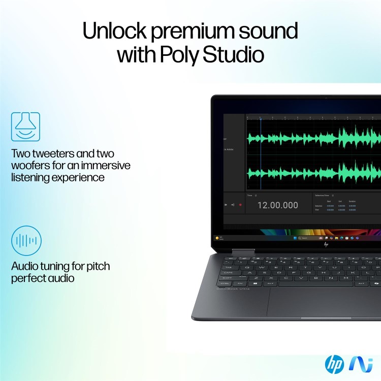 HP OmniBook Intel Core Ultra 7 16GB RAM 1TB SSD 14 Inch Touchscreen Windows 11 Laptop