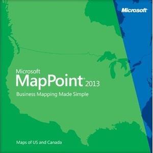 Microsoft MapPoint 2013 Windows 32 EN PK Lic