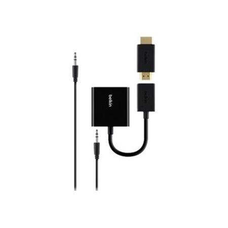 Belkin Universal HDMI to VGA Adapter with Audio - Video converter - HDMI - B2B