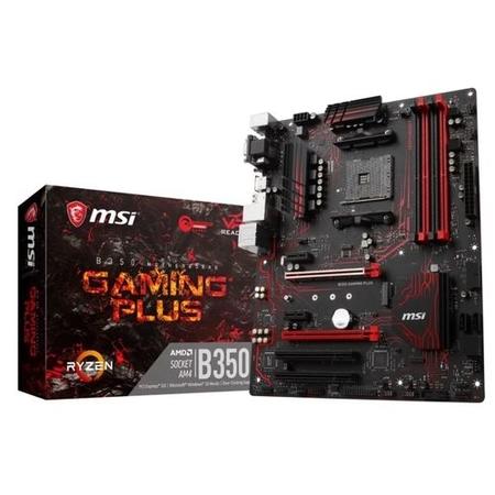 MSI B350 Gaming Plus AMD Socket AM4 ATX Motherboard