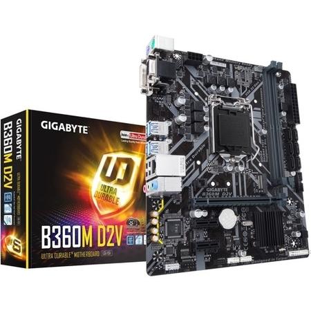 Gigabyte B360M D2V Intel B360 Express Socket ATX Motherboard