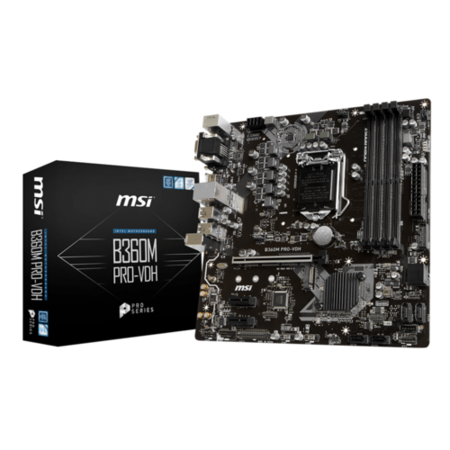 MSI B360M PRO-VDH Intel Socket 1151 Motherboard