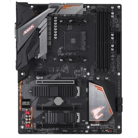 Gigabyte B450 AORUS PRO AMD Socket AM4 ATX DVI-D/HDMI DDR4 USB C 3.1 Motherboard