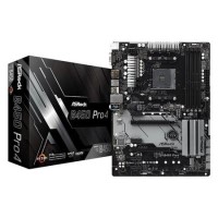 ASRock B450 Pro4 AMD Socket AM4 ATX VGA/HDMI/DisplayPort DDR4 USB C 3.1 Motherboard ASRock B450 Pro4 AMD Socket AM4 ATX VGA/HDMI/DisplayPort DDR4 USB C 3.1 Motherboard