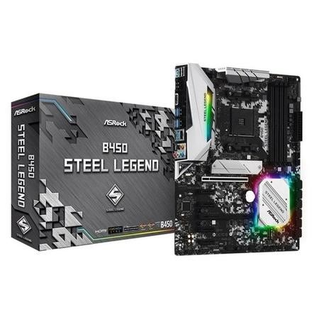ASRock B450 Steel Legend (AMD AM4/B450) B450 Steel Legend 
