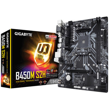 Gigabyte AMD B450M MicroATX AM4 Motherboard