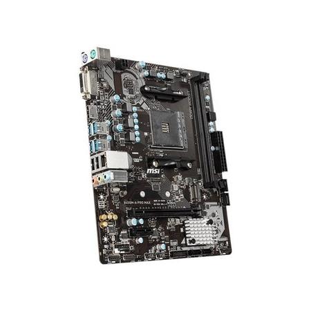 MSI B450M-A PRO MAX AMD Socket AM4 DDR4 HDMI/DVI-D Micro ATX M.2 USB 3.2 Motherboard
