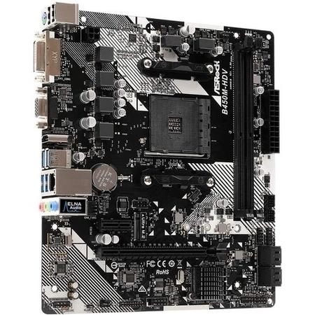 ASRock AMD AM4 B450 MicroATX Motherboard