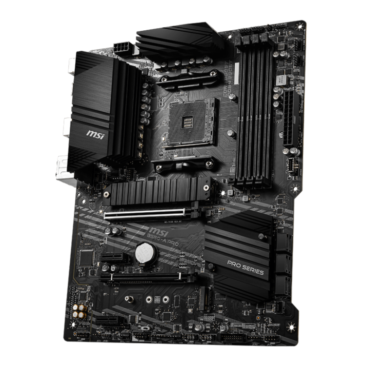 MSI B550-A PRO AMD B550 AM4 DDR4 ATX Motherboard